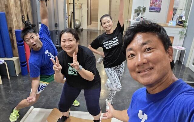 パーソナルトレーニング風景★2025年7月