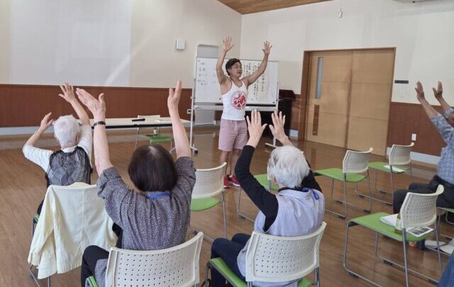澤木一貴代表が講演★地元・伊豆の国市で「いつまでも歩ける身体づくり」