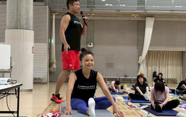 東京体育館イベント★筋トレレベルアップ教室をSAWAKI GYMが担当